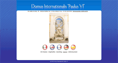 Desktop Screenshot of domuspaulusvi.com
