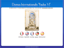 Tablet Screenshot of domuspaulusvi.com